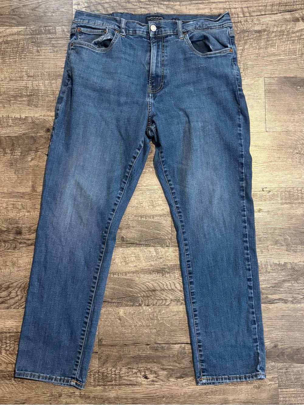 Lucky Brand 410 Jeans Men’s 36 Blue Athletic Straight